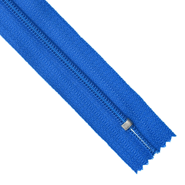 YKK NYLON CLOSED-END ZIP NO.3 COL 918 BRIGHT COBALT