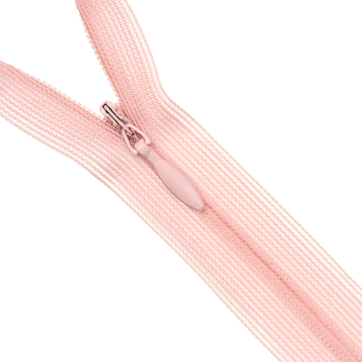 YKK INVISIBLE MESH ZIP COL 811 TEA ROSE