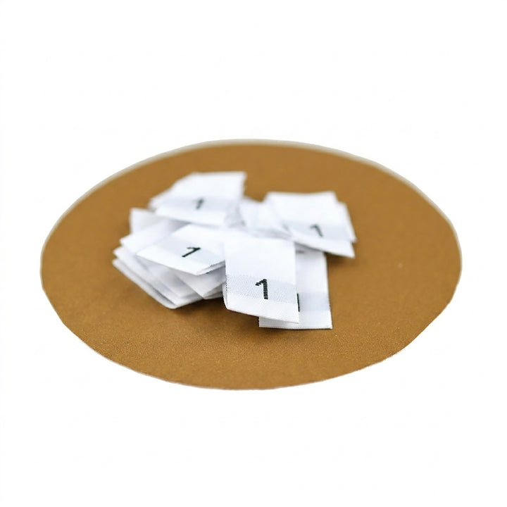 WOVEN SIZE LABEL SIZE 1