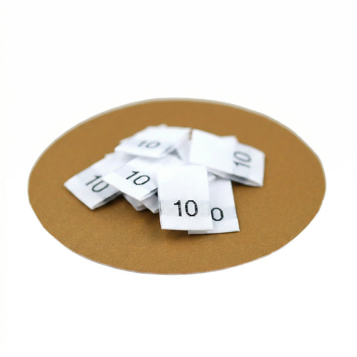 WOVEN SIZE LABEL SIZE 10