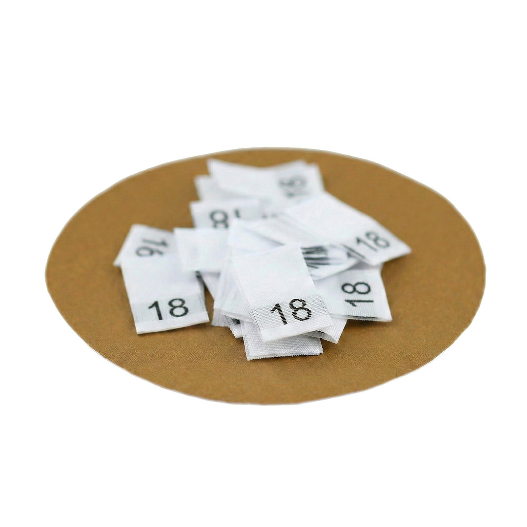 WOVEN SIZE LABEL SIZE 18
