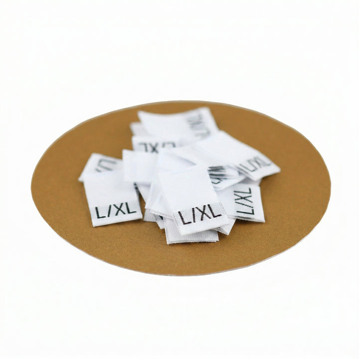 WOVEN SIZE LABEL SIZE L/XL