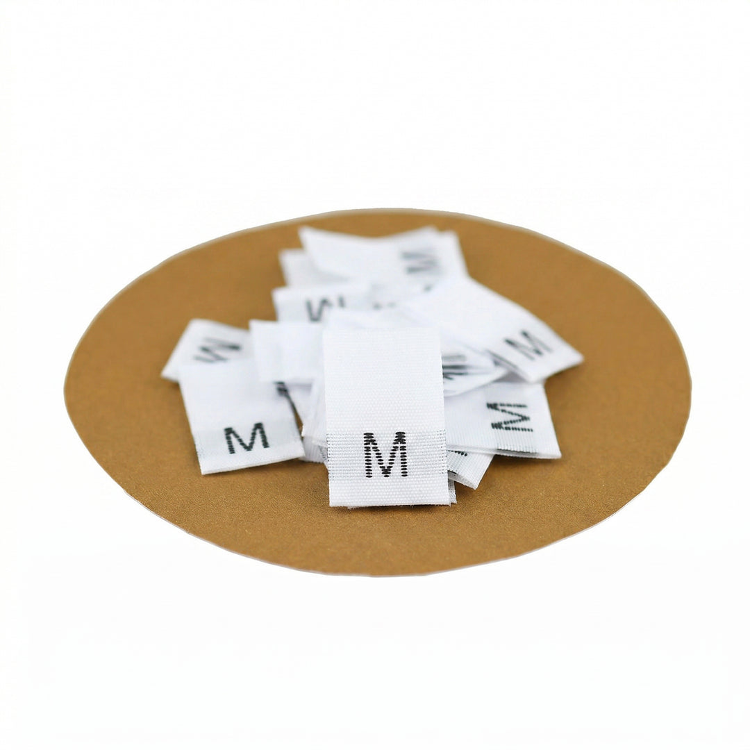 WOVEN SIZE LABEL SIZE M