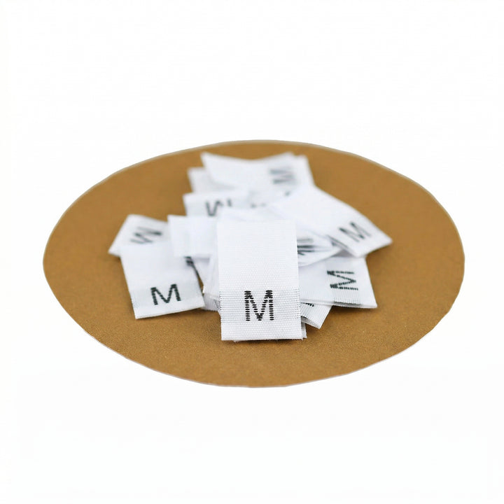 WOVEN SIZE LABEL SIZE M