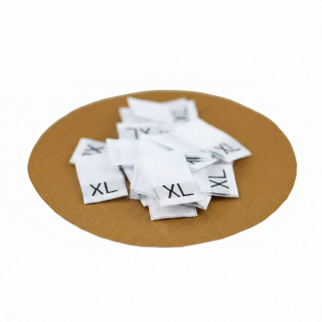 WOVEN SIZE LABEL SIZE XL