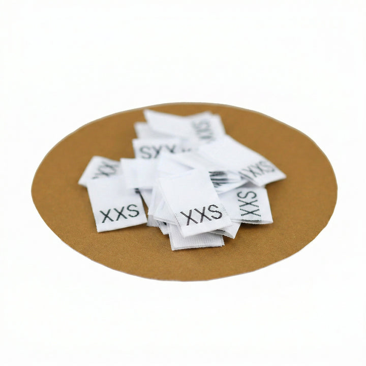 WOVEN SIZE LABEL SIZE XXS