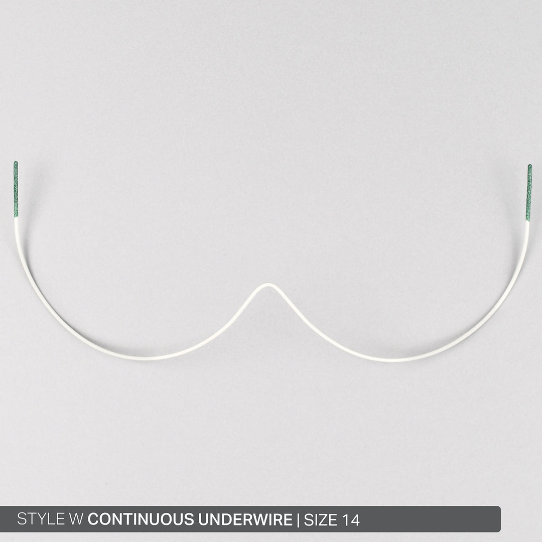 STYLE W CONTINUOUS NYLON-COATED UNDERWIRE