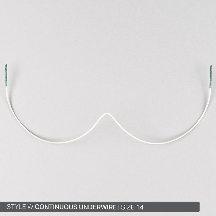 STYLE W CONTINUOUS NYLON-COATED UNDERWIRE