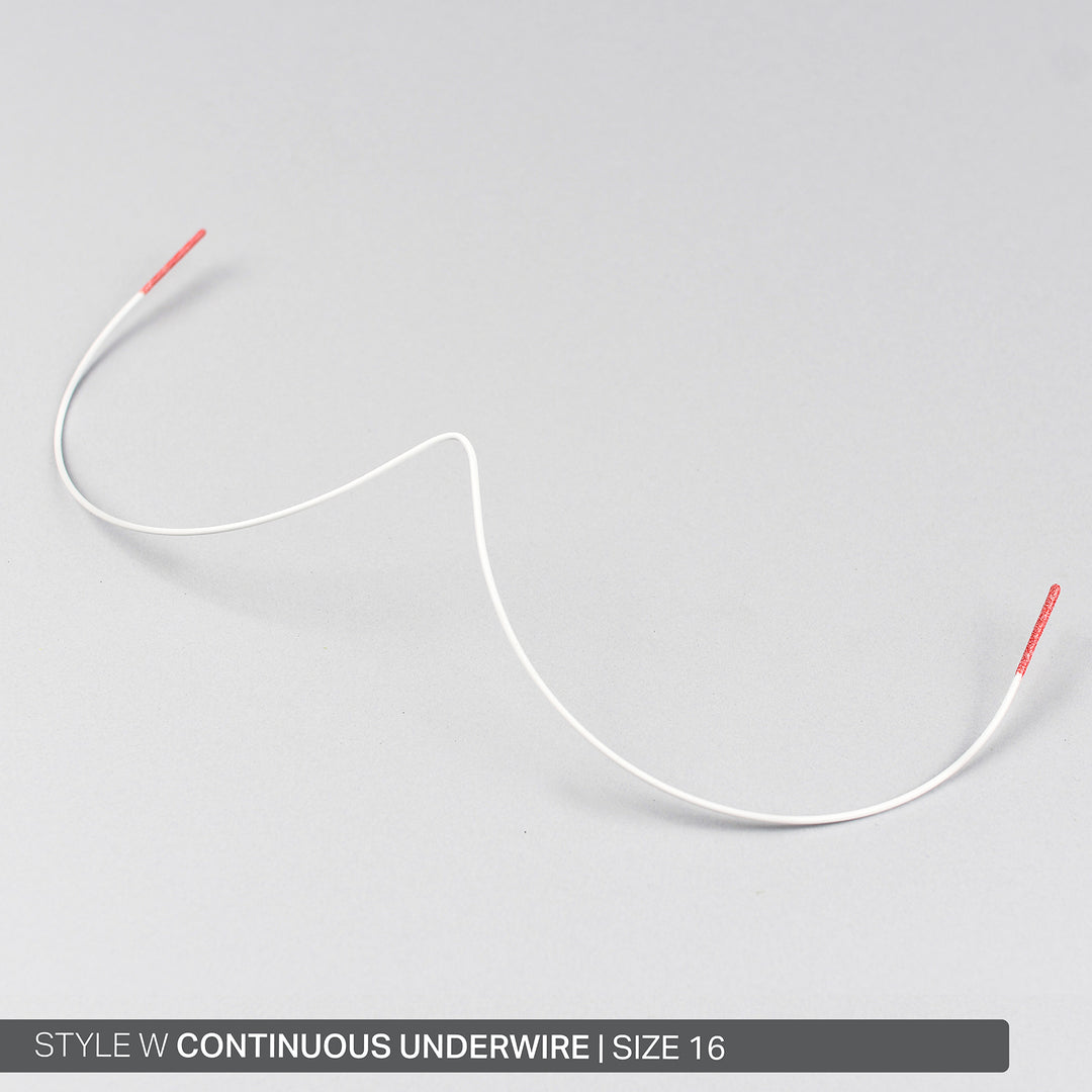 STYLE W CONTINUOUS NYLON-COATED UNDERWIRE