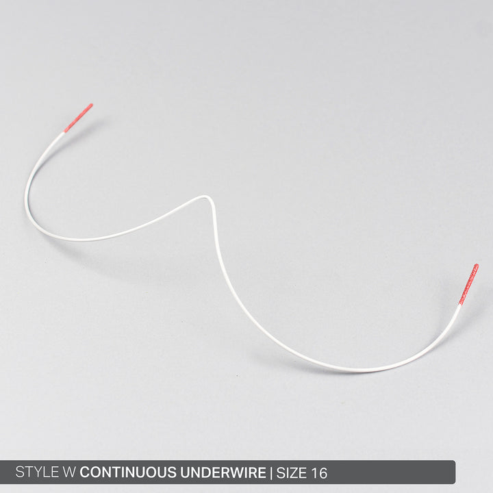 STYLE W CONTINUOUS NYLON-COATED UNDERWIRE