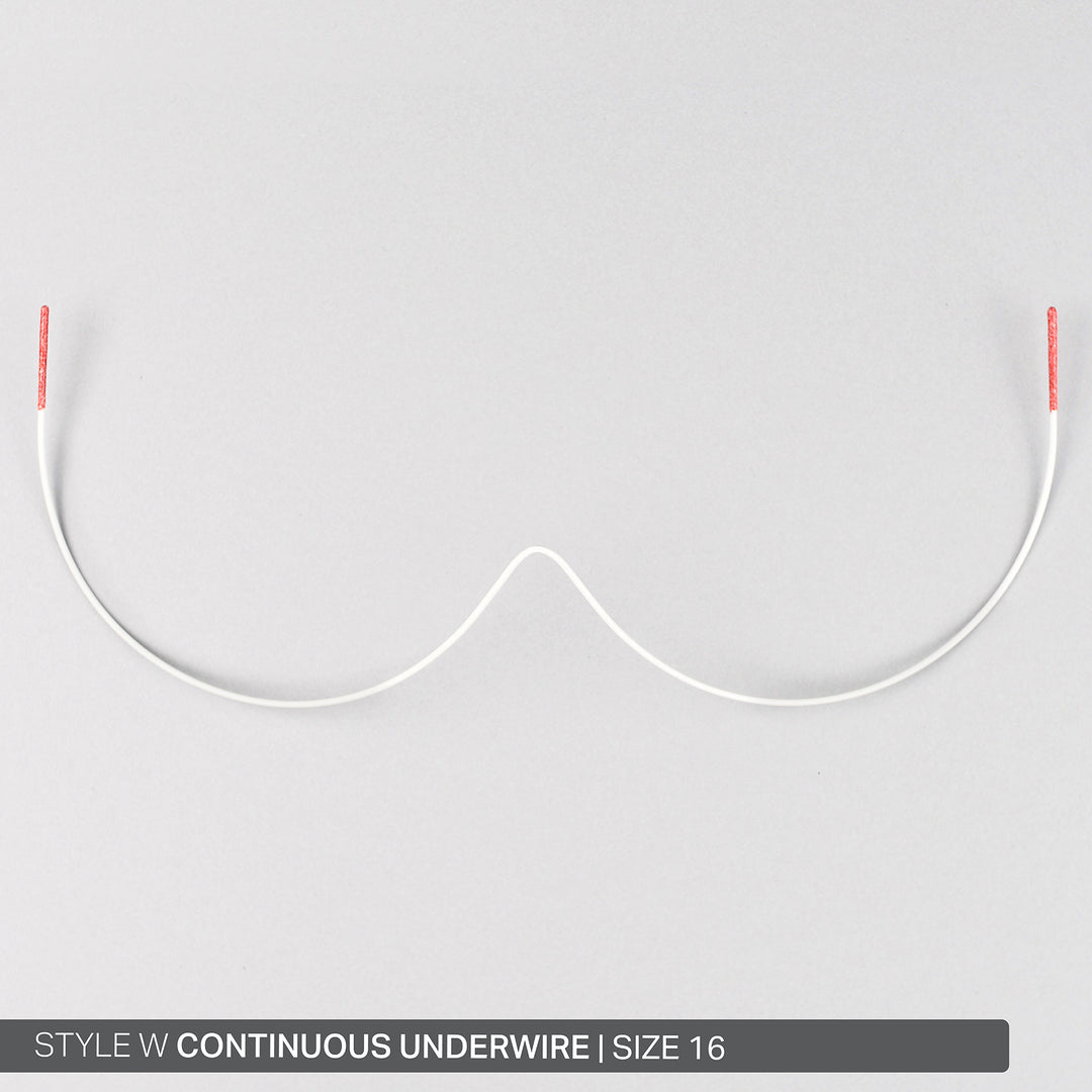 STYLE W CONTINUOUS NYLON-COATED UNDERWIRE
