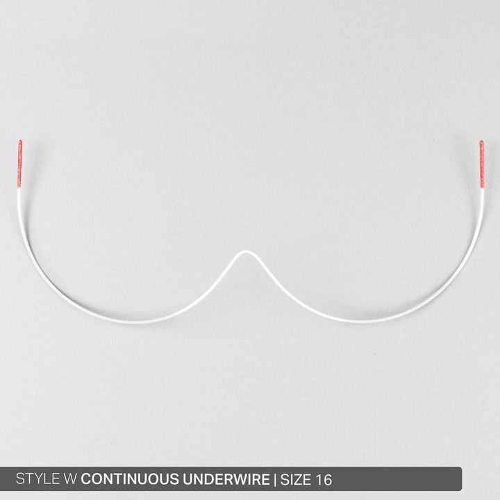 STYLE W CONTINUOUS NYLON-COATED UNDERWIRE