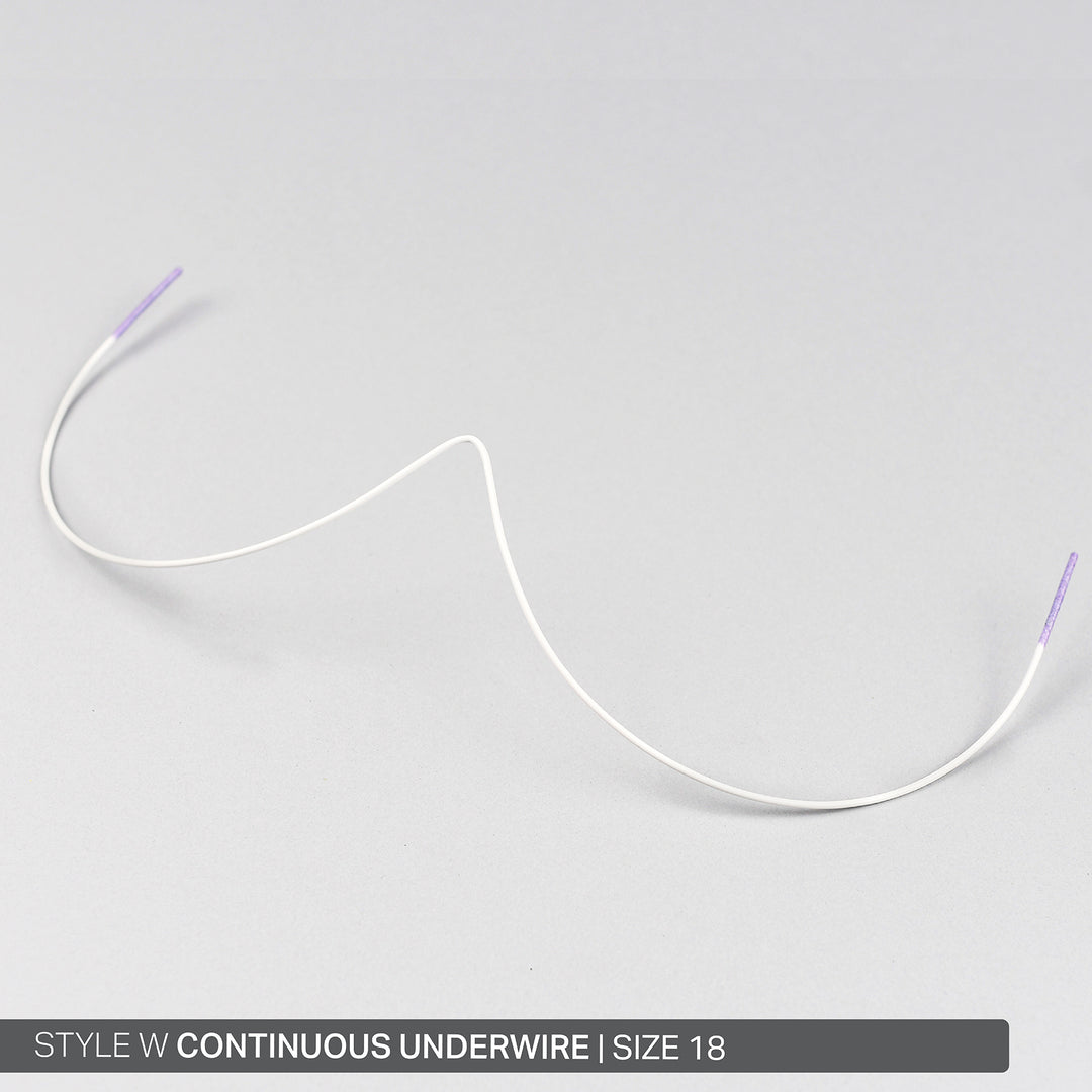 STYLE W CONTINUOUS NYLON-COATED UNDERWIRE