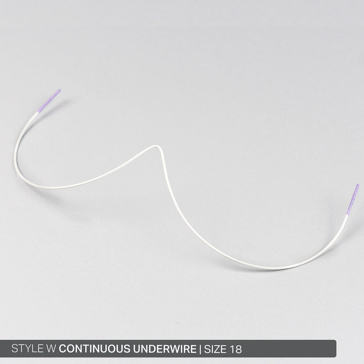 STYLE W CONTINUOUS NYLON-COATED UNDERWIRE