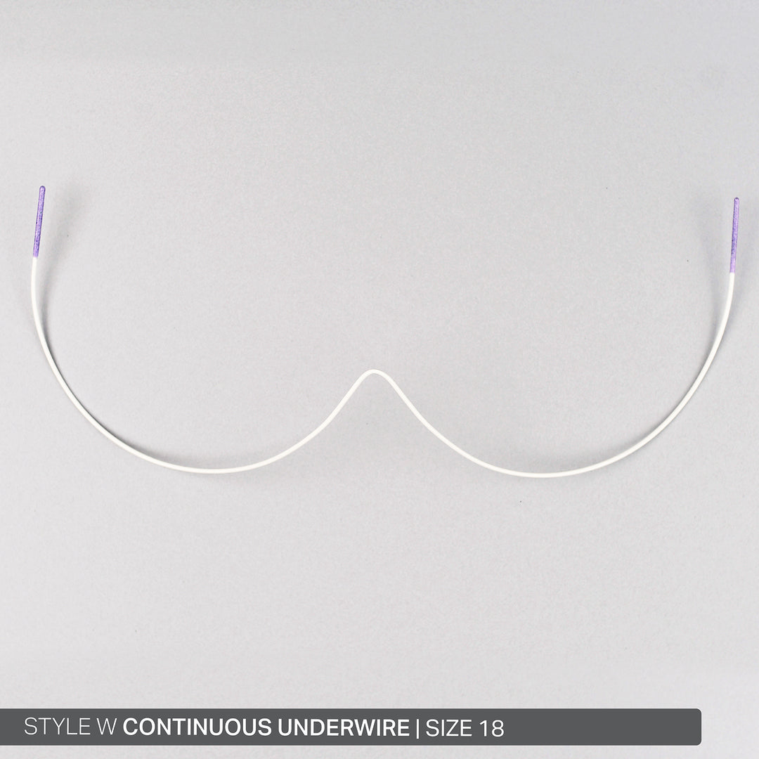 STYLE W CONTINUOUS NYLON-COATED UNDERWIRE