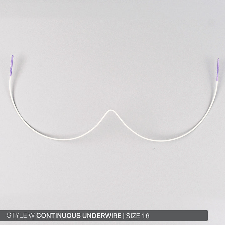 STYLE W CONTINUOUS NYLON-COATED UNDERWIRE