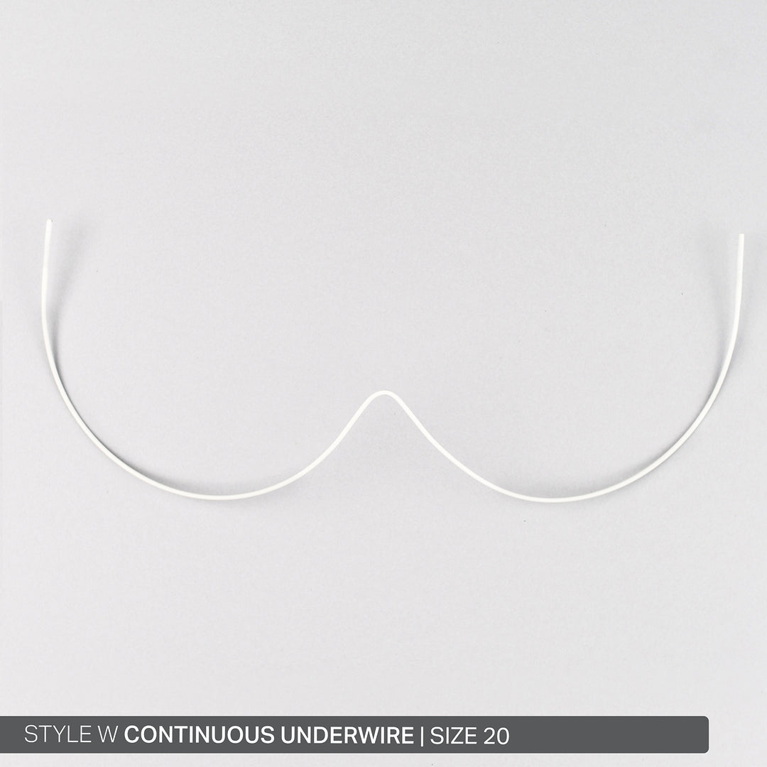 STYLE W CONTINUOUS NYLON-COATED UNDERWIRE