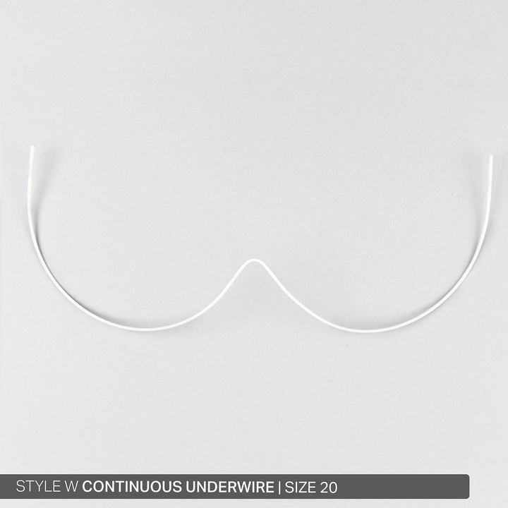 STYLE W CONTINUOUS NYLON-COATED UNDERWIRE