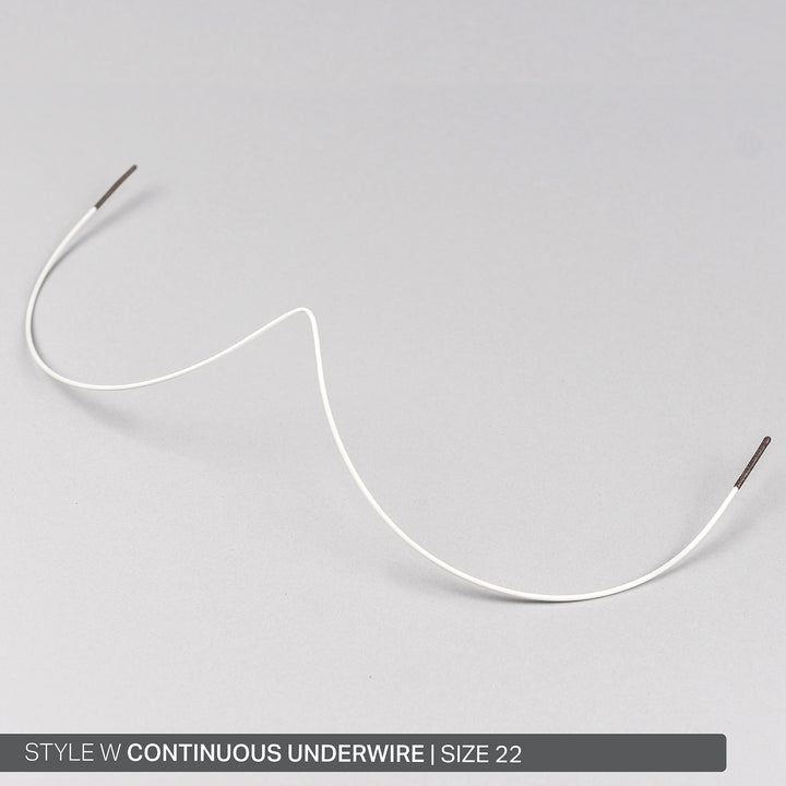 STYLE W CONTINUOUS NYLON-COATED UNDERWIRE