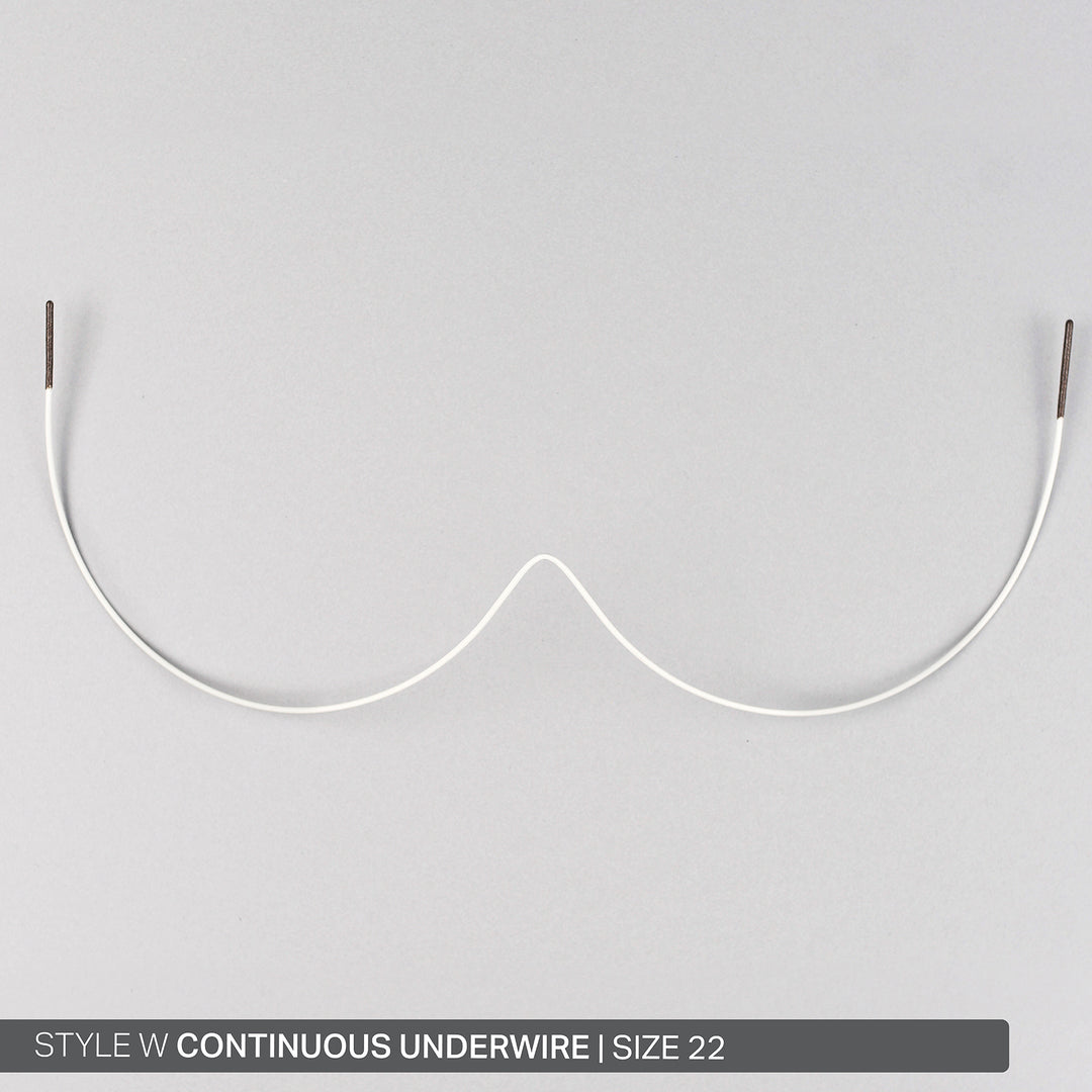 STYLE W CONTINUOUS NYLON-COATED UNDERWIRE