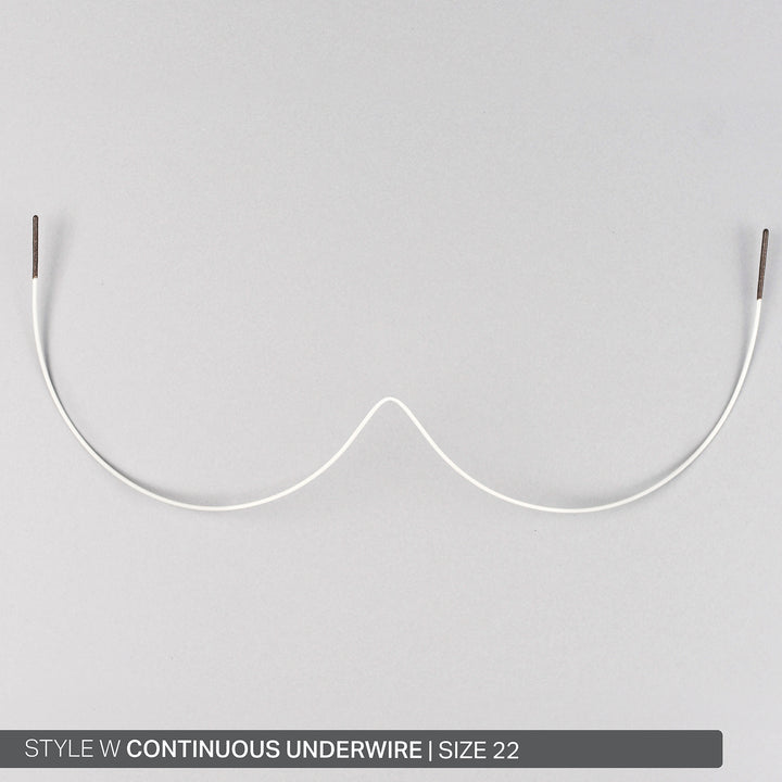 STYLE W CONTINUOUS NYLON-COATED UNDERWIRE