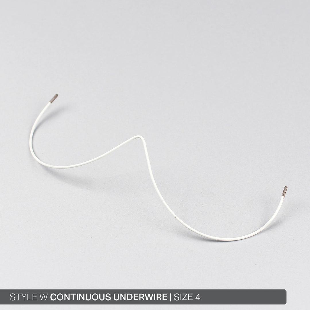 STYLE W CONTINUOUS NYLON-COATED UNDERWIRE