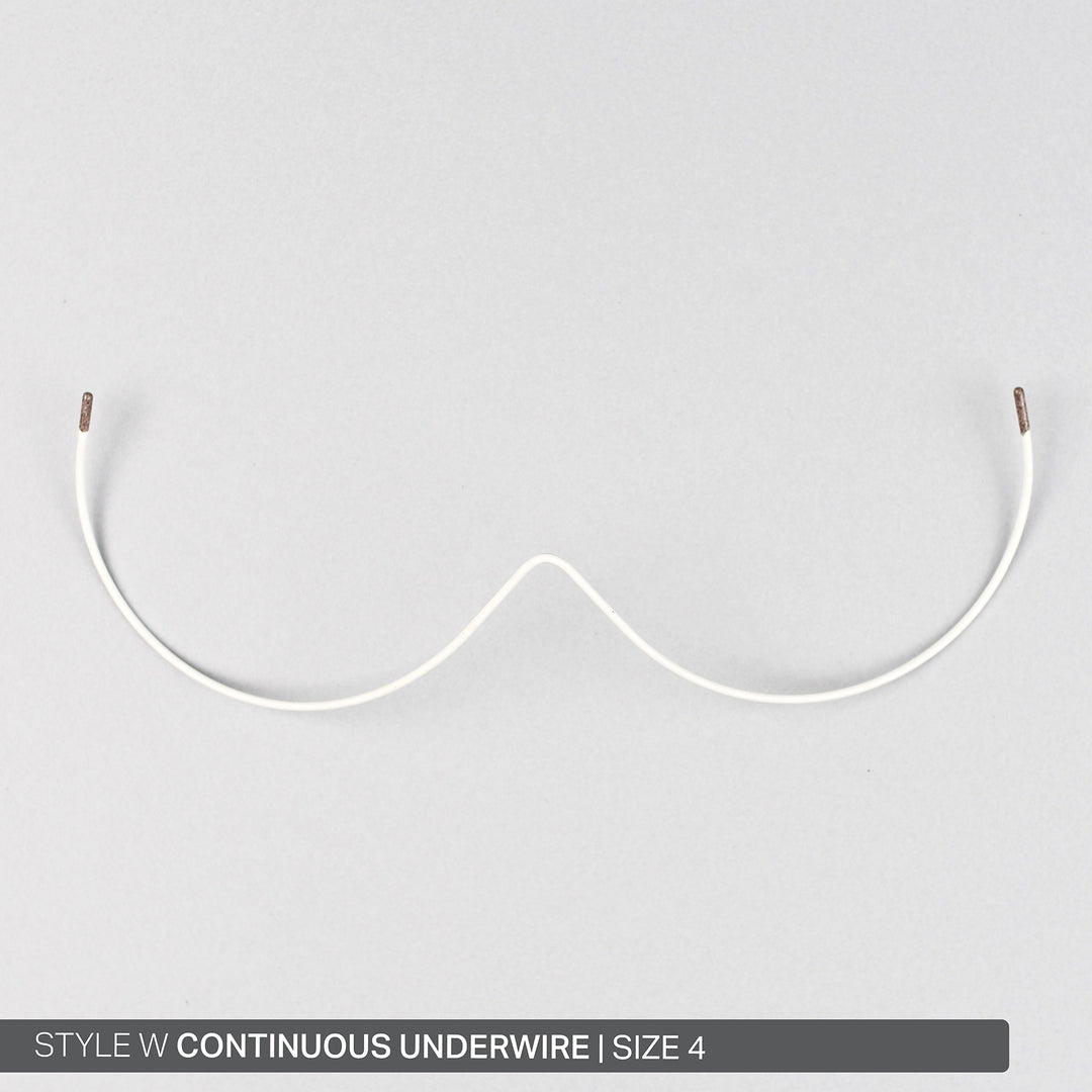 STYLE W CONTINUOUS NYLON-COATED UNDERWIRE