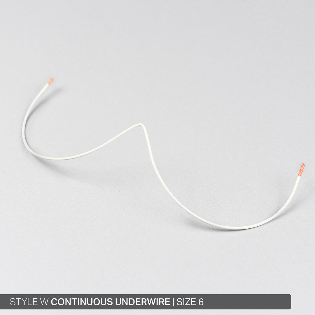 STYLE W CONTINUOUS NYLON-COATED UNDERWIRE