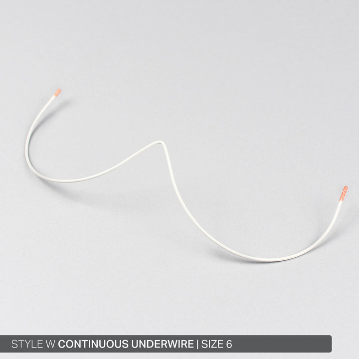 STYLE W CONTINUOUS NYLON-COATED UNDERWIRE