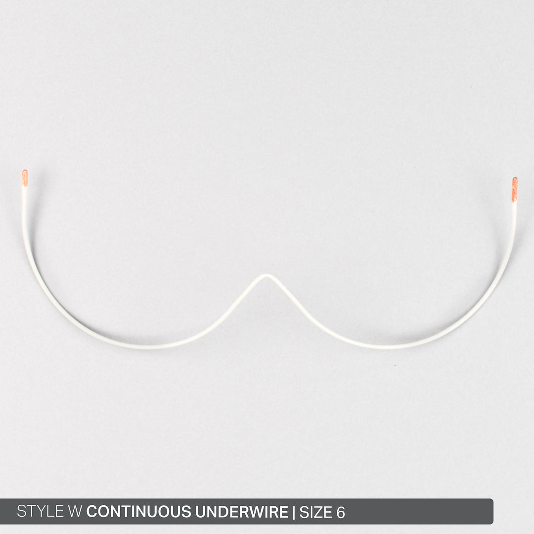 STYLE W CONTINUOUS NYLON-COATED UNDERWIRE