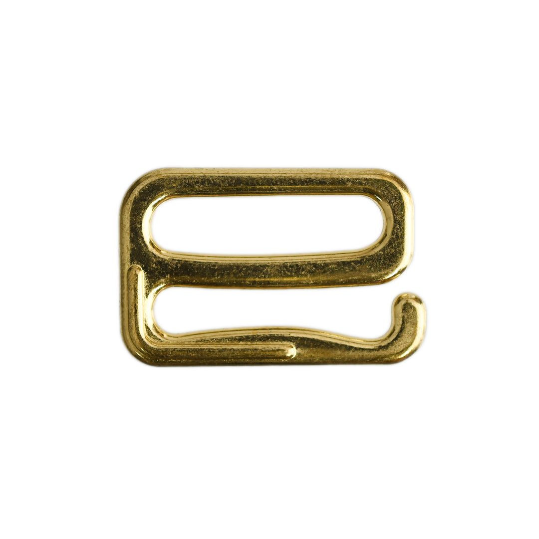 LARGE DIE-CAST METAL HOOK BRASS