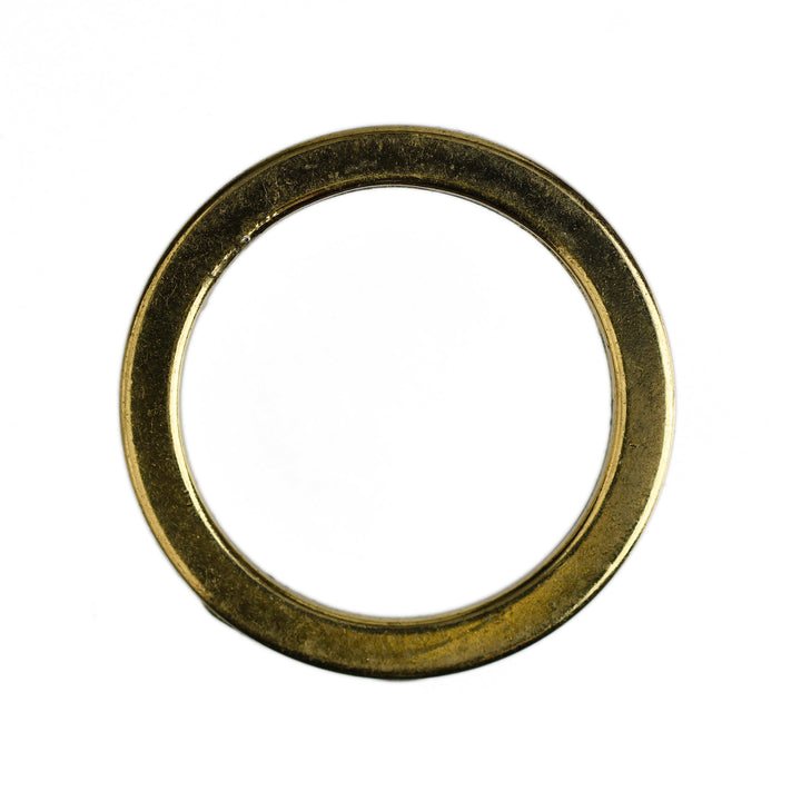 LARGE DIE-CAST METAL RING BRASS