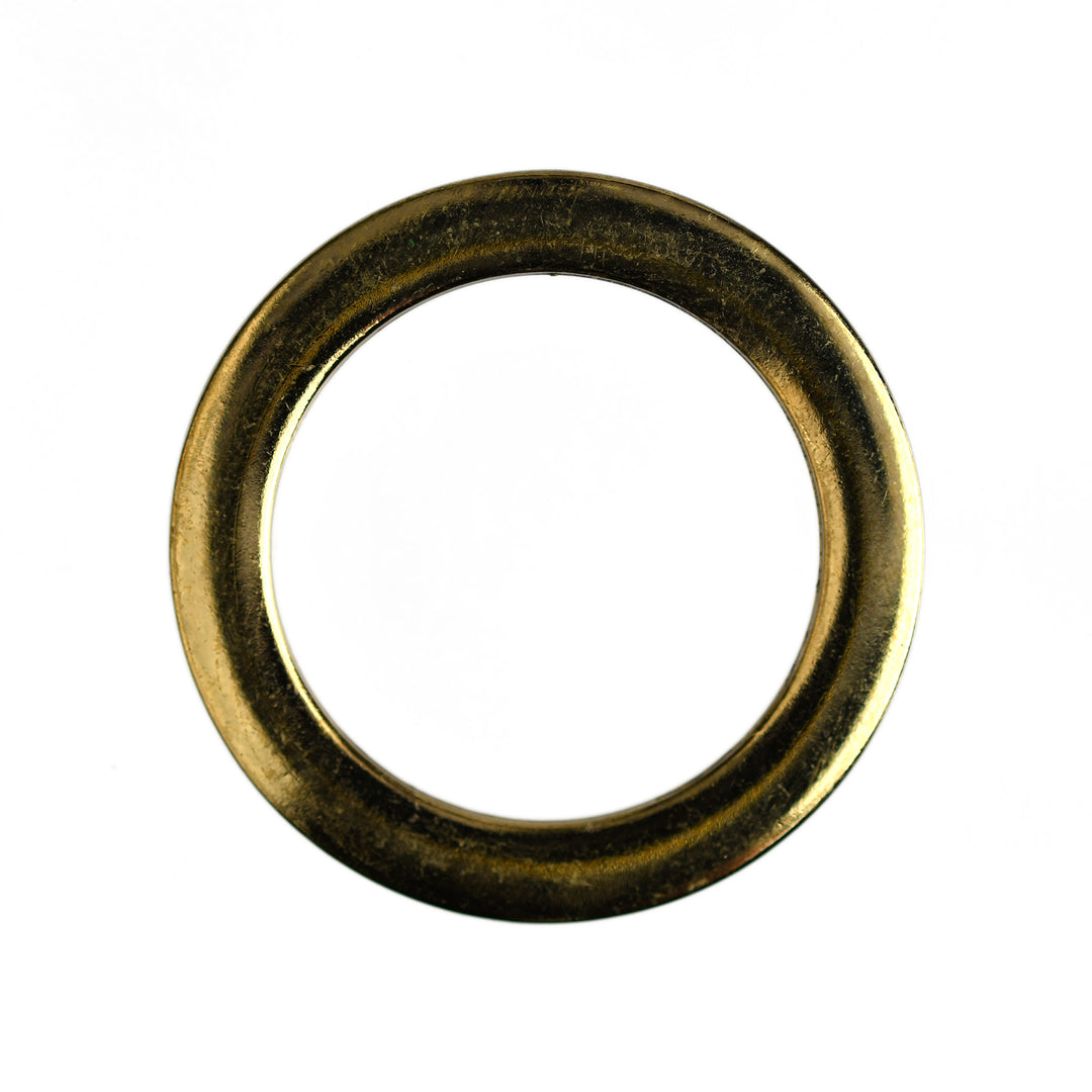 LARGE DIE-CAST METAL RING BRASS