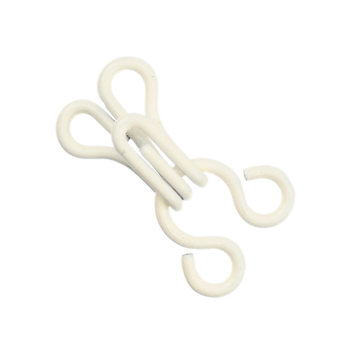 HOOKS & EYES OFF-WHITE/ LIGHT IVORY