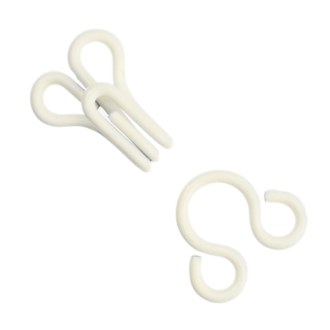 HOOKS & EYES OFF-WHITE/ LIGHT IVORY