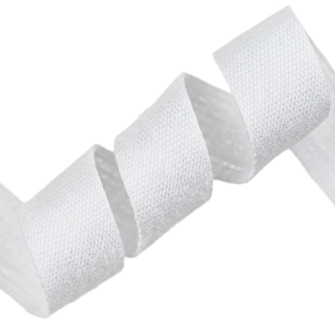 LIGHTWEIGHT 100% COTTON HANGING TAPE WHITE