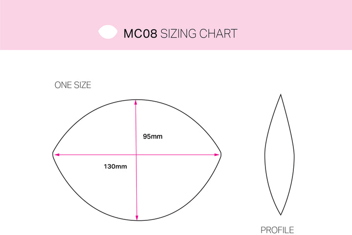 MEDIUM BRA BOOSTER PAD ONE-SIZE BLACK