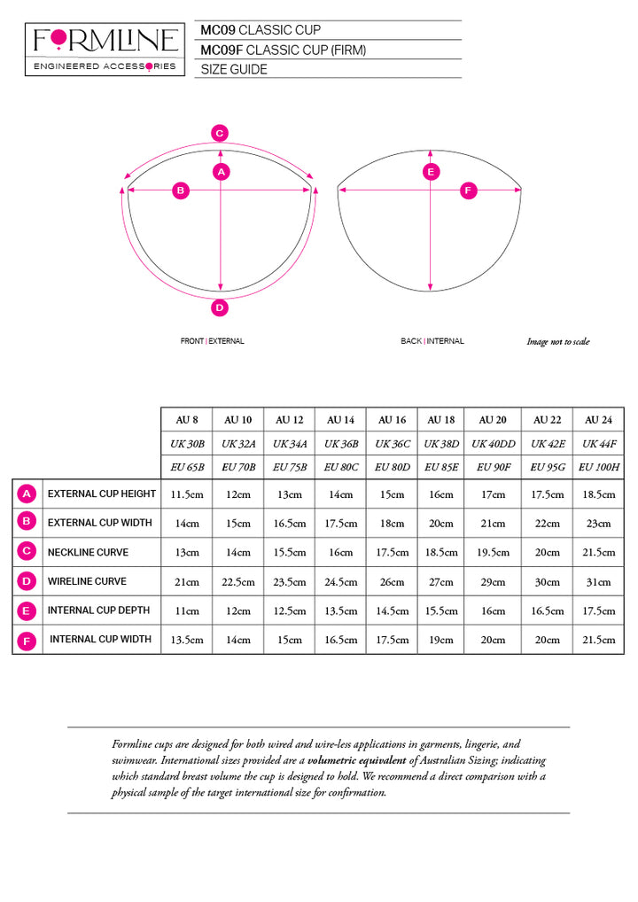 STYLE MC09F CLASSIC FIRM MOULDED BRA CUP NEUTRAL (NUDE)