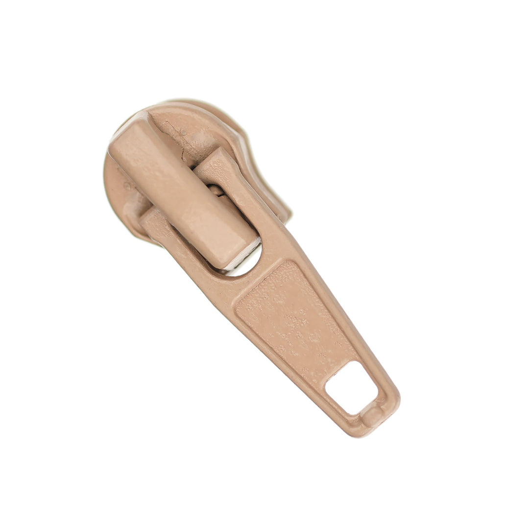 STANDARD SLIDER FOR (NON-YKK) NYLON COIL ZIPS - BEIGE