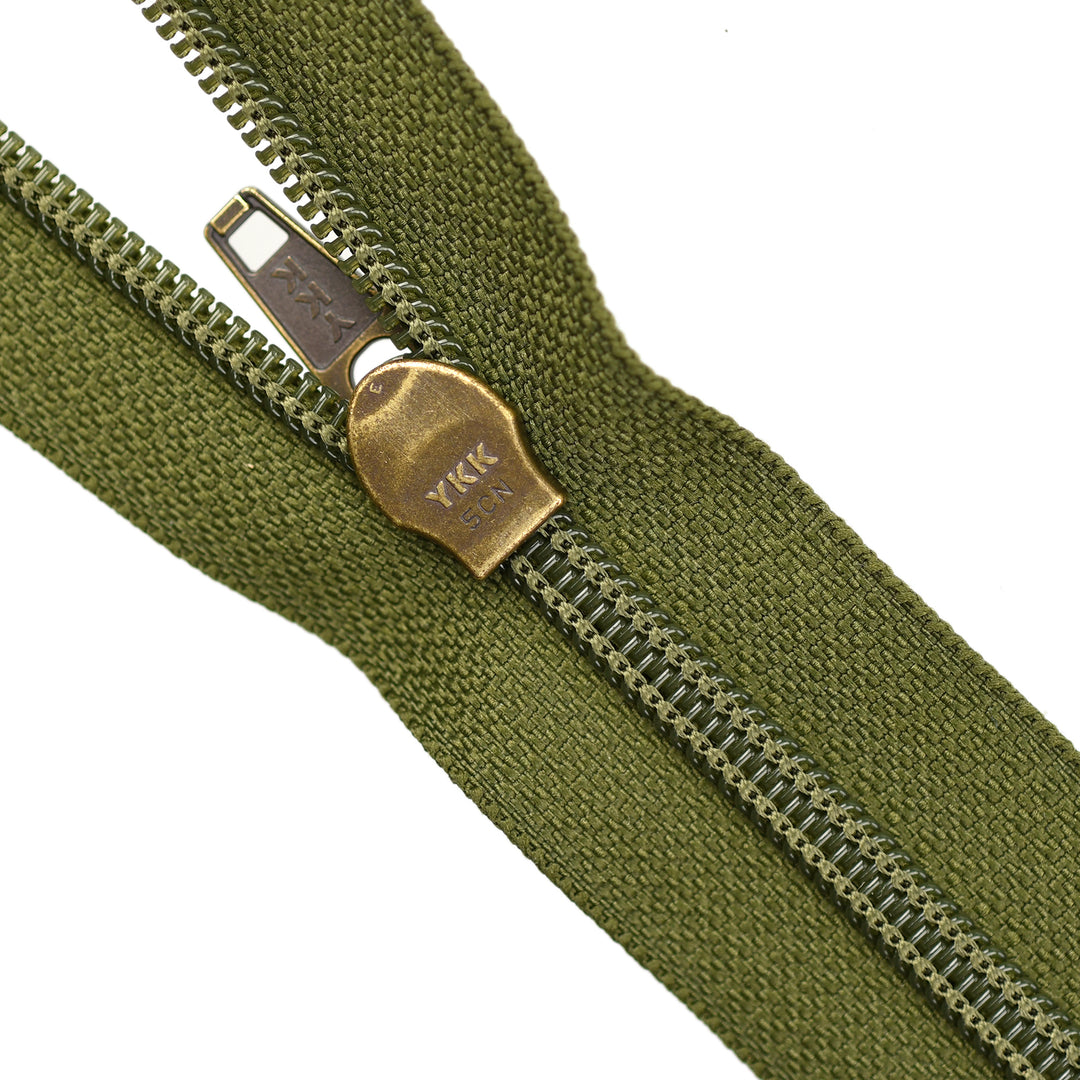 IN-REVERSE STANDARD SLIDER FOR YKK NYLON COIL ZIPS - BLACK