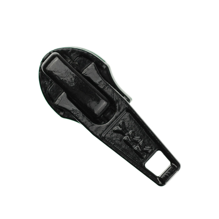 IN-REVERSE STANDARD SLIDER FOR YKK NYLON COIL ZIPS - BLACK