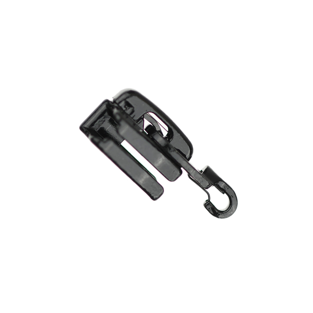 CRAMPER SLIDER FOR YKK VISLON ZIPS - BLACK