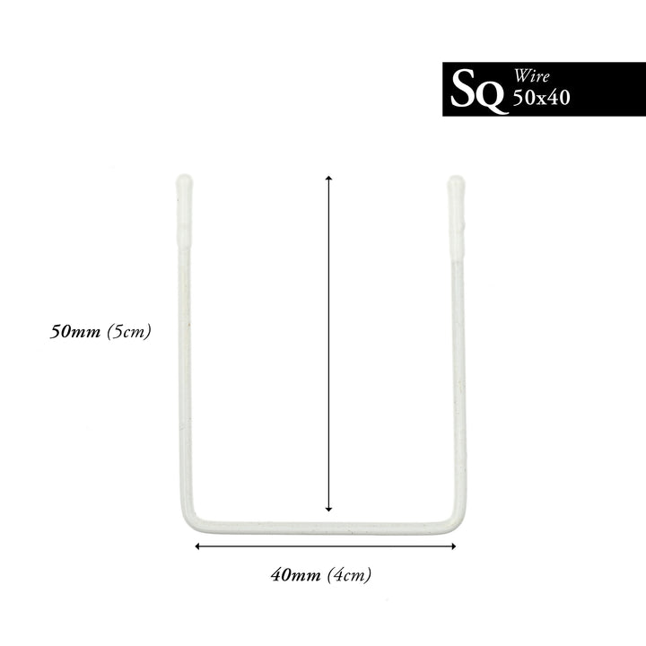 50MM x 40MM NYLON-COATED SQUARE-WIRE