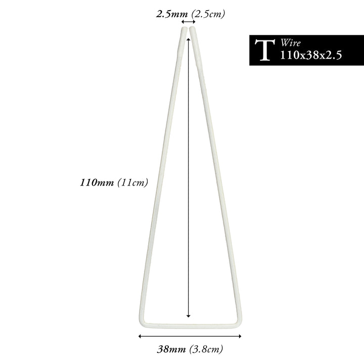 110MM x 38MM NYLON-COATED TRIANGLE-WIRE