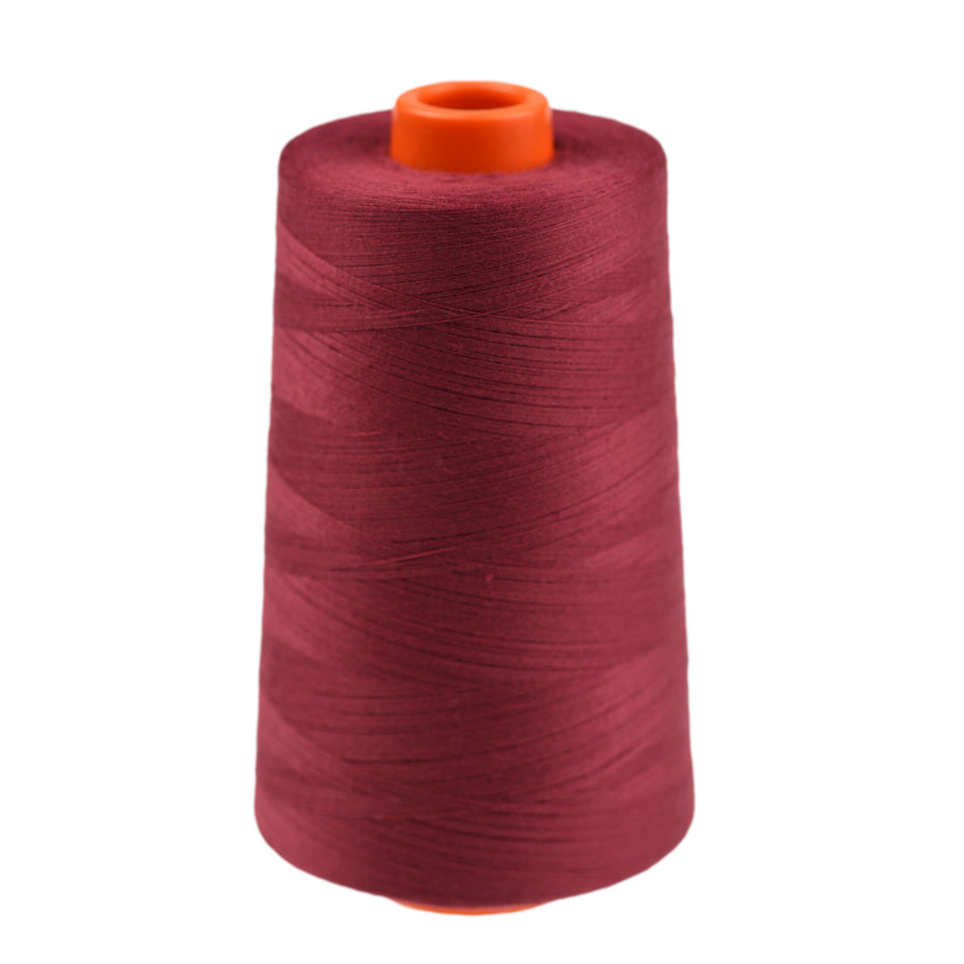 SPUN POLYESTER THREAD 5000M BURGUNDY