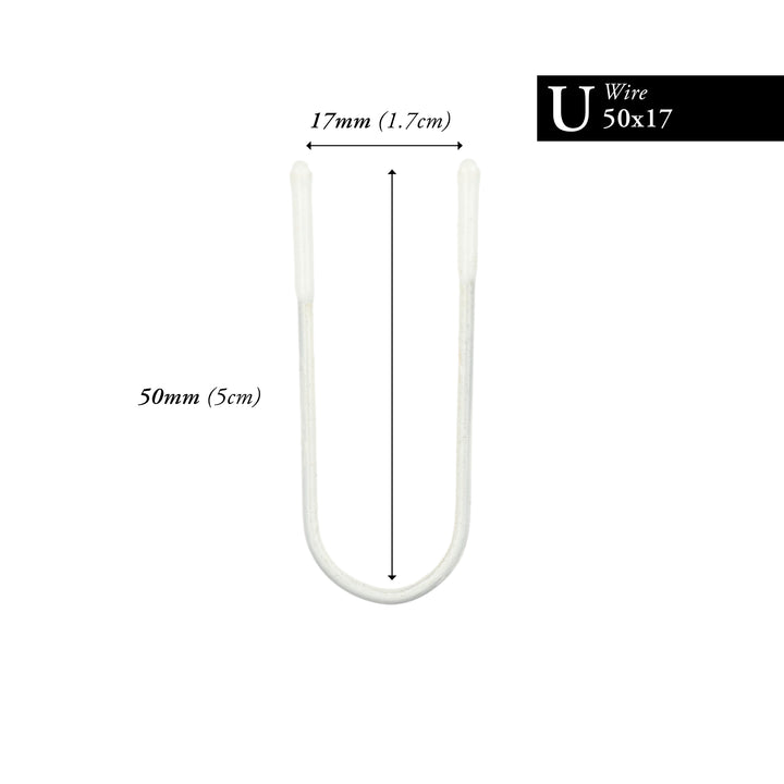 50MM x 17MM NYLON-COATED U-WIRE