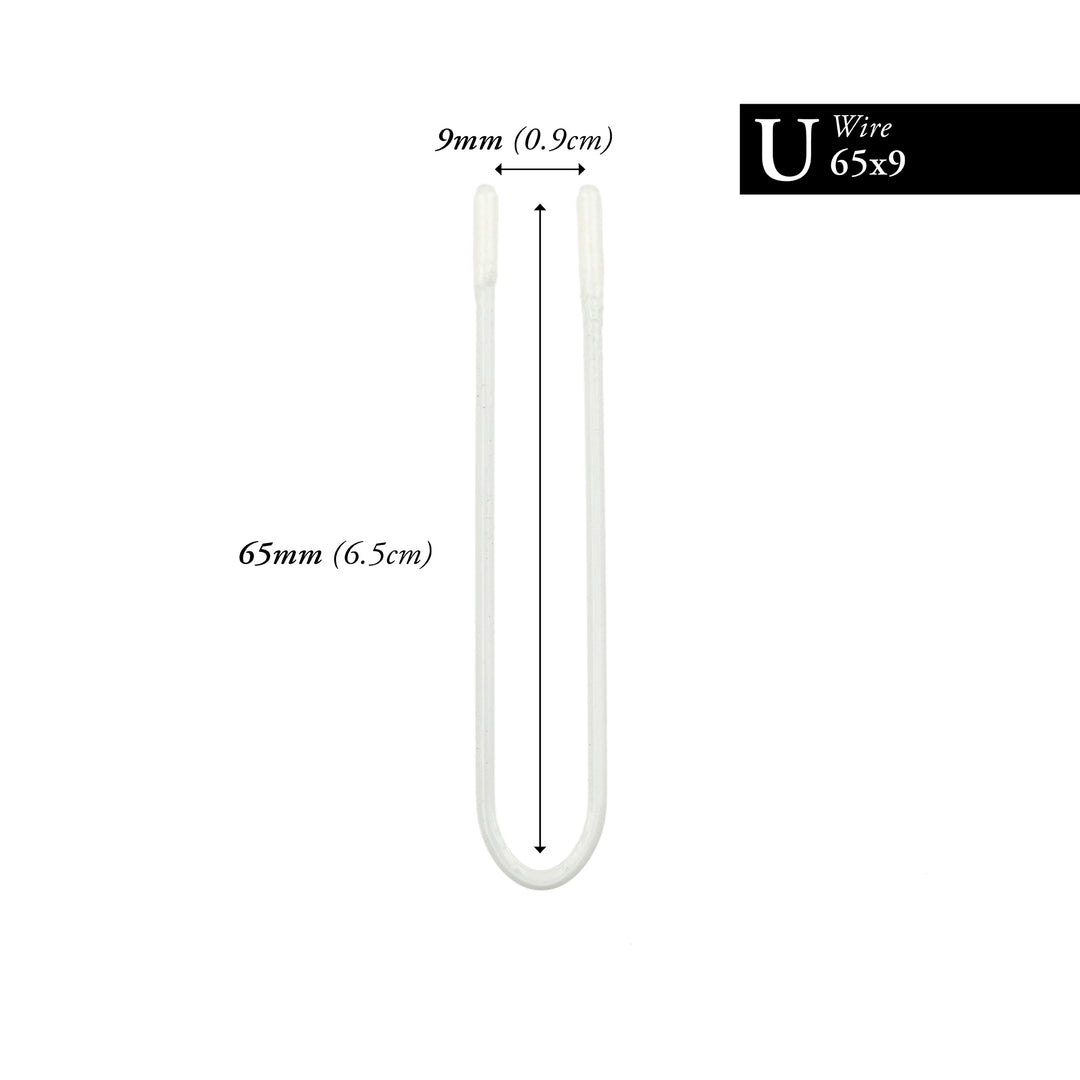 65MM x 9MM NYLON-COATED U-WIRE