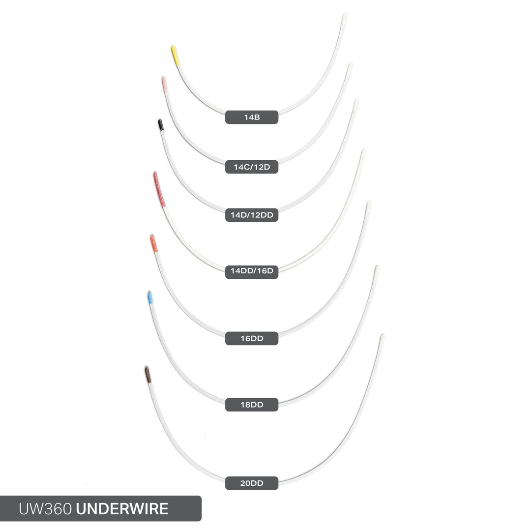 STYLE UW360 COATED UNDERWIRES