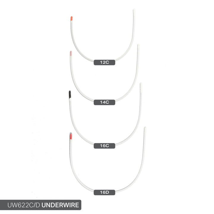 STYLE UW622 COATED MATERNITY & NURSING BRA UNDERWIRES