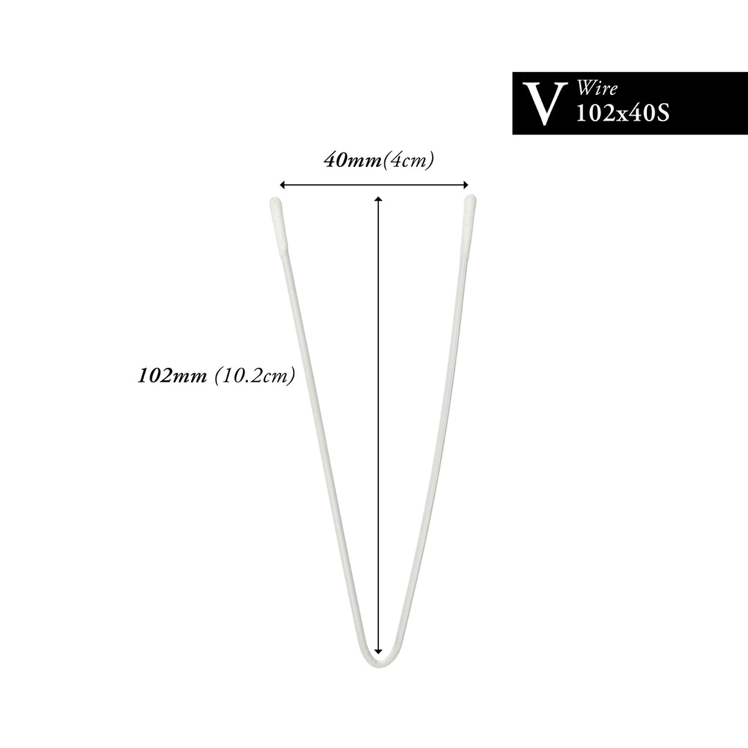 102MM x 40MM NYLON-COATED V-WIRE